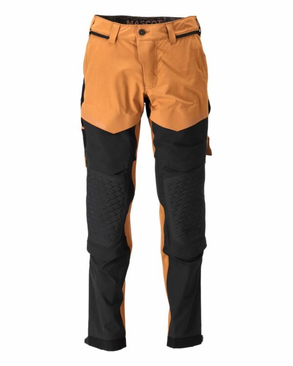 22279-605-5409 Pantaloni con tasche porta-ginocchiere ULTIMATE STRETCH - leggeri - idrorepellente MASCOT® CUSTOMIZED