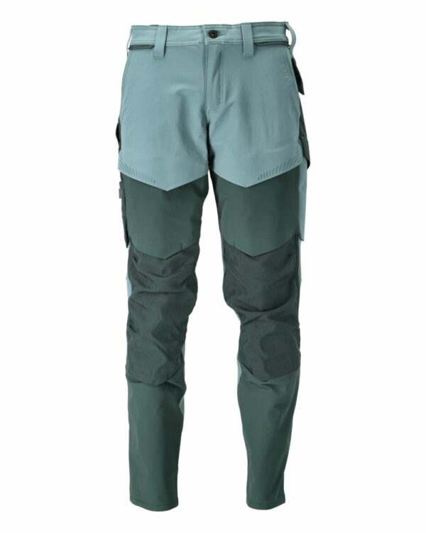 22379-311-3534 Pantaloni con tasche porta-ginocchiere ULTIMATE STRETCH - leggeri - idrorepellente MASCOT® CUSTOMIZED