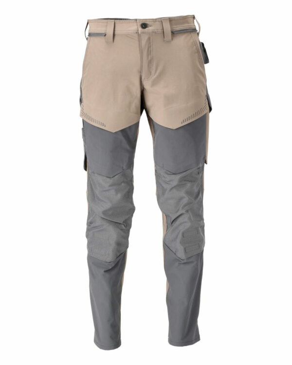 22379-311-5689 Pantaloni con tasche porta-ginocchiere ULTIMATE STRETCH - leggeri - idrorepellente MASCOT® CUSTOMIZED