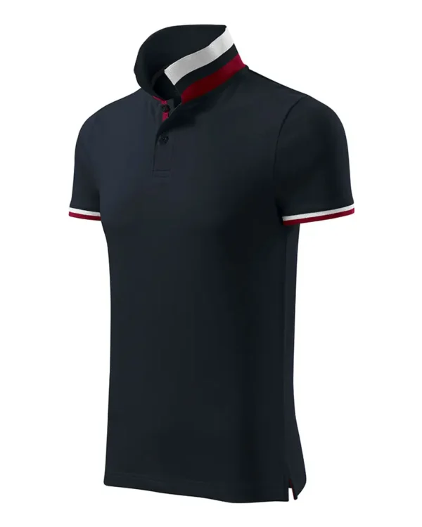 256_77-Polo uomo Collar Up blu navy