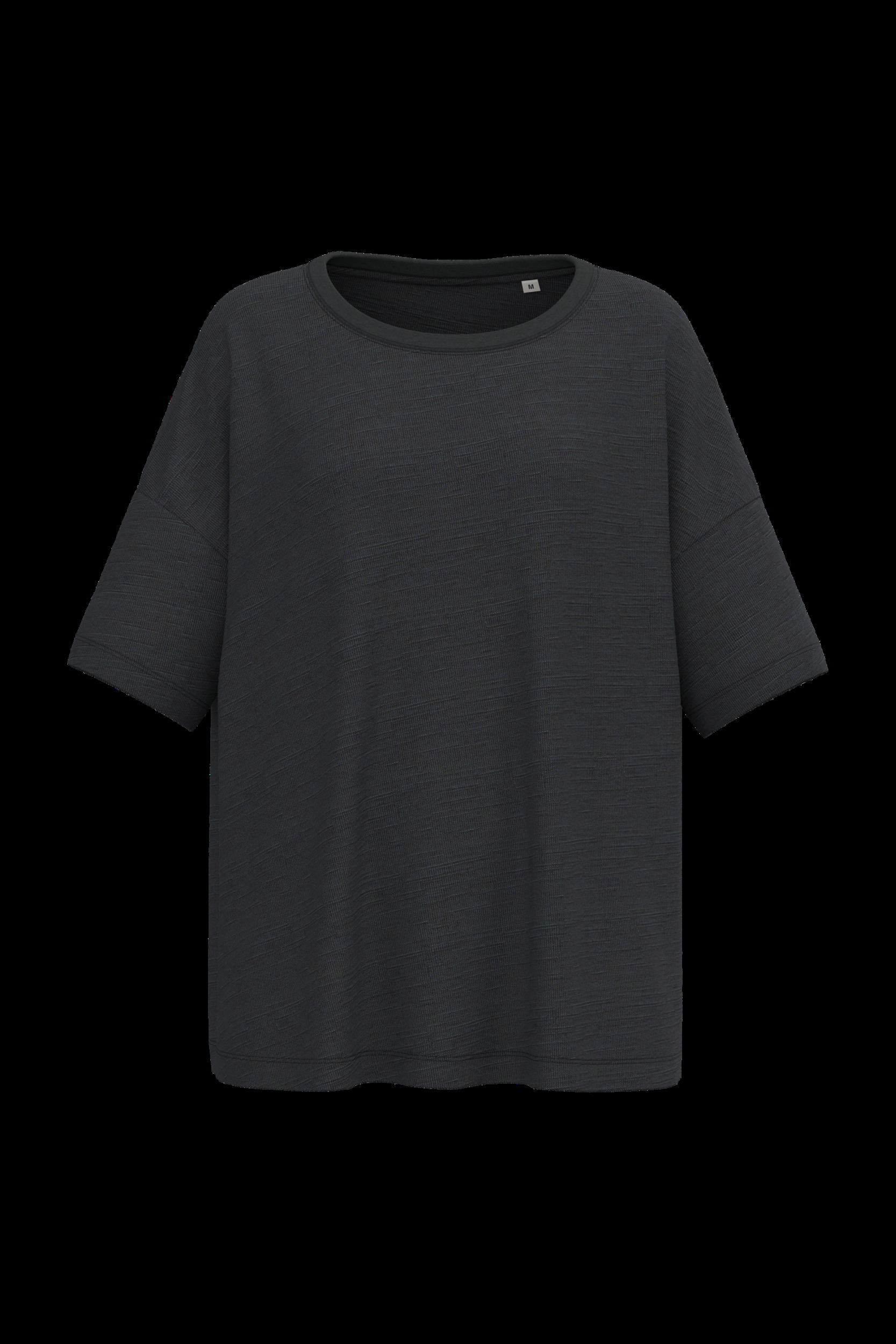 T-shirt slub donna ecosostenibile oversize SP304