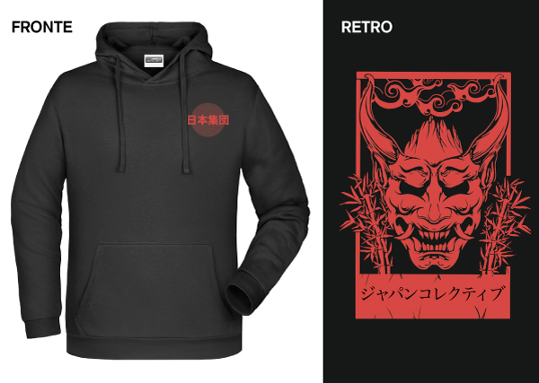 Felpa Japan Collective Mask - € 28,00